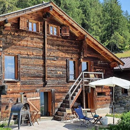 Chalet Biene - Swiss Alp Chalet With Sauna And Jacuzzi Ulrichen Exterior foto