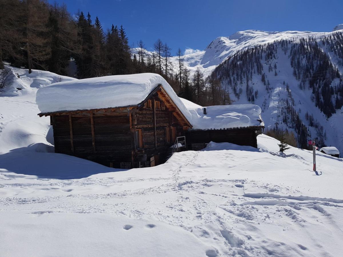 Chalet Biene - Swiss Alp Chalet With Sauna And Jacuzzi Ulrichen Exterior foto