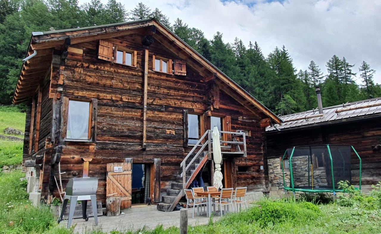 Chalet Biene - Swiss Alp Chalet With Sauna And Jacuzzi Ulrichen Exterior foto