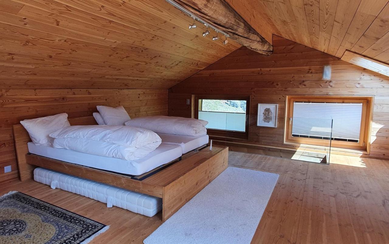 Chalet Biene - Swiss Alp Chalet With Sauna And Jacuzzi Ulrichen Cameră foto